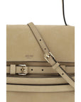 Moschino Beige Calf Leather Bos Taurus Handbag