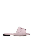 Bottega Veneta Multicolor Calfskin Flat Sandals
