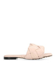 Bottega Veneta Multicolor Leather Flat Sandals