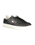 Tommy Hilfiger Black Polyurethane Women Sneaker