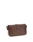 PINKO Brown Leather Shoulder Bag