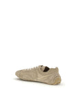 Prada Beige Lamb Ovis Aries Aries Athletic Sneakers