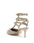 Valentino Garavani Gray Calf Leather Bos Taurus Pumps