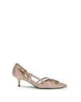 PINKO Multicolor Calf Leather Bos Taurus Mid Heel Pumps