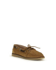PINKO Brown Calf Leather Bos Taurus Slip-On Loafers