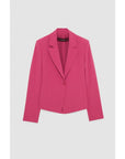 Patrizia Pepe Yellow Polyester Blazer