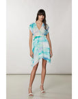 Patrizia Pepe Turquoise Polyester Casual Dress