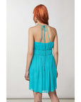Patrizia Pepe Turquoise Polyester Casual Dress