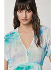 Patrizia Pepe Turquoise Polyester Casual Dress