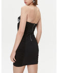 Patrizia Pepe Black Nylon Casual Dress