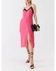 Patrizia Pepe Fuchsia Viscose Casual Dress