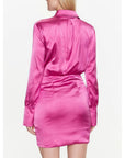 Patrizia Pepe Purple Viscose Casual Dress