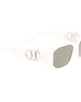 Karl Lagerfeld White Injected Sunglasses