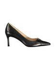 Twinset Black Leather Women Classic Shoe
