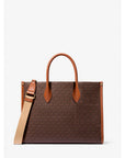 Michael Kors Brown Leather Shoulder Bag