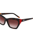DKNY Brown Acetate Sunglasses