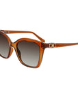 Ferragamo Brown Injected Sunglasses