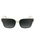 Karl Lagerfeld White Acetate Sunglasses