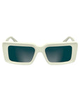 Karl Lagerfeld White Acetate Sunglasses