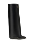 Givenchy Black Calf Leather Bos Taurus Boots