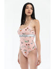 Moschino Pink Cotton Bodysuit