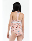 Moschino Pink Cotton Bodysuit