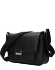 Michael Kors Black Leather Crossbody Bag