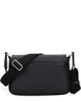 Michael Kors Black Leather Crossbody Bag