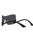 Versace Black Acetate Sunglasses