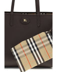 Burberry Multicolor Calf Leather Bos Taurus Shoulder Bag