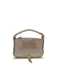 Chloé Beige Calf Leather Bos Taurus Shoulder Bag