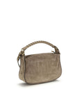 Chloé Beige Calf Leather Bos Taurus Shoulder Bag