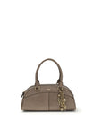 Chloé Gray Calf Leather Bos Taurus Handbag
