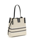 Balmain Beige Cotton Shoulder Bag