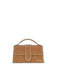 Jacquemus Brown Calf Leather Bos Taurus Handbag