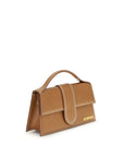 Jacquemus Brown Calf Leather Bos Taurus Handbag