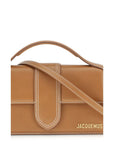 Jacquemus Brown Calf Leather Bos Taurus Handbag