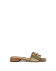 Valentino Garavani Multicolor Viscose Flat Sandals