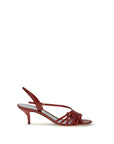 Valentino Garavani Multicolor Goatskin Strap-On Sandals