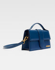 Jacquemus Dark NavyLeather Le Grand Bambino Handbag