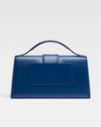 Jacquemus Dark NavyLeather Le Grand Bambino Handbag