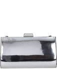 Jimmy Choo Gray Leather Clutch Bag
