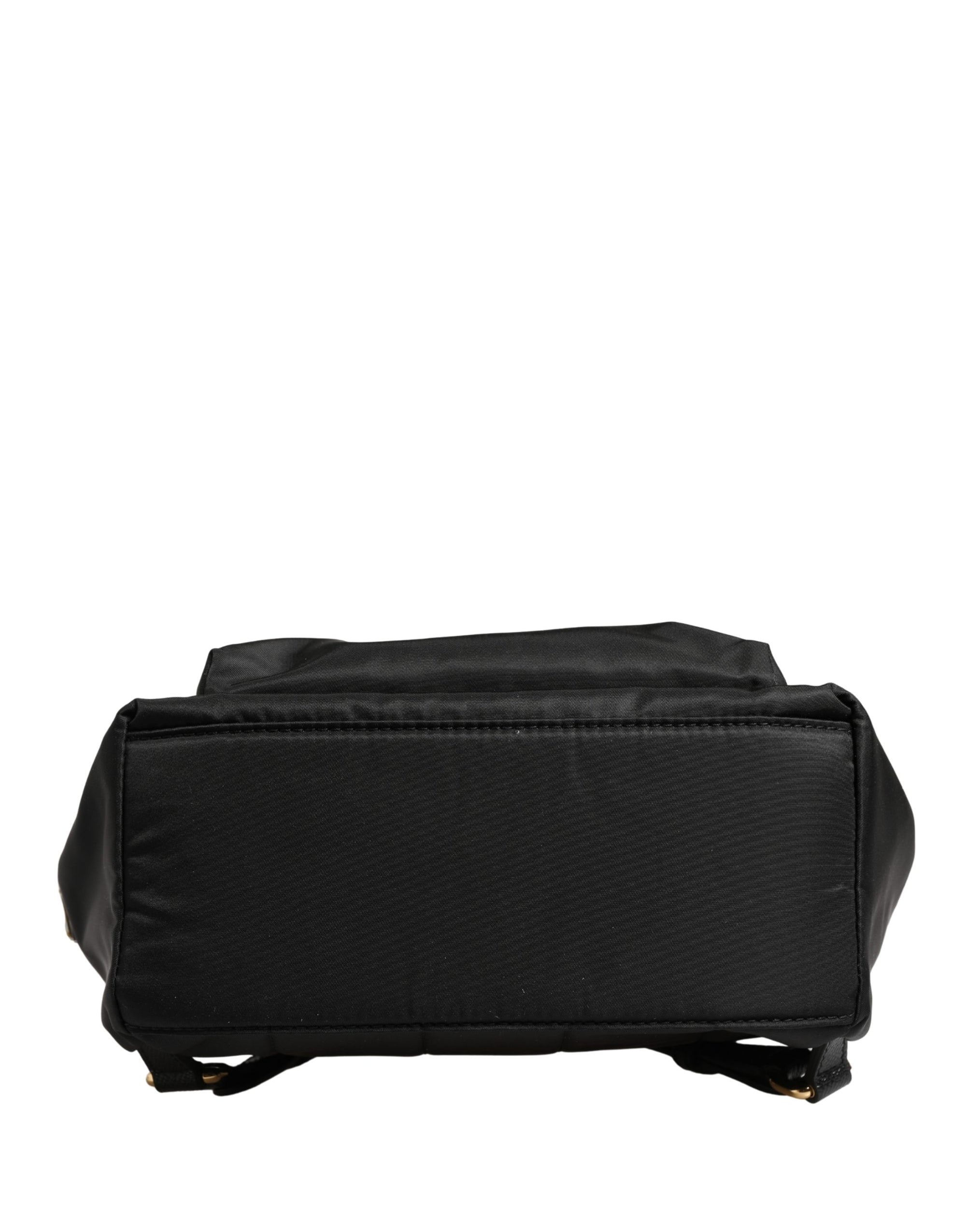 Dolce &amp; Gabbana VULCANO Black Nylon 