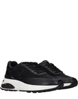 Jimmy Choo Black Fabric Athletic Sneakers