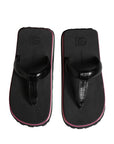Dolce & Gabbana Multicolor Rubber Chunky Flip Flop Shoes