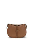 Etro Brown Calf Leather Bos Taurus Shoulder Bag