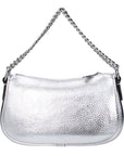 Michael Kors Gray Leather Handbag
