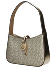 Michael Kors Gold Fabric Handbag