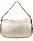 Michael Kors Gold Leather Handbag
