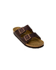 Birkenstock Brown Synthetic Flat Sandals